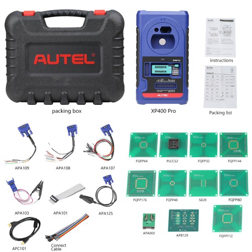 Autel IM508 Full Version with XP400 Pro Key Chip Programmer G BOX2 Adapter and APB112 Simulator