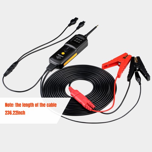 [UK Ship] GODIAG GT101 PIRT Power Probe DC 6-40V Vehicles Electrical System Diagnosis/Fuel Injector Cleaning Testing/Current Detection/Relay Testing