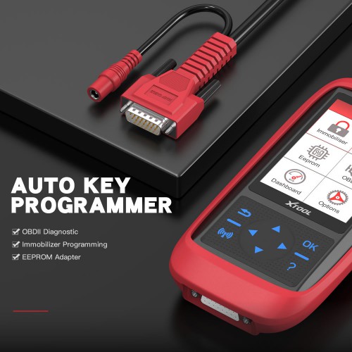 2023 XTOOL X100 Pro2 Auto Key Programmer Mileage Adjustment including EEPROM Adapter Free Update Online