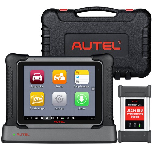 Autel Maxisys Elite II Automotive Full Systems Diagnostic Tool with J2534 ECU Programming Get Free Gift MV108