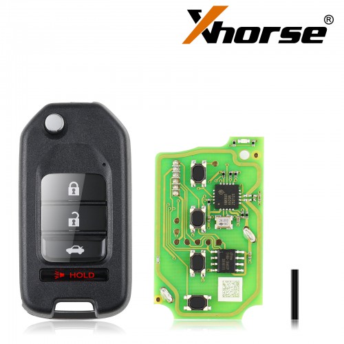 Xhorse XKHO01EN Universal Remote Key Fob 3+1 Button for H-onda Type for VVDI Key Tool English Version 5pcs