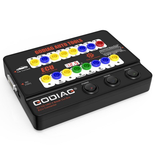 [UK/EU Ship] GODIAG GT100 OBDII 16PIN Protocol Detector & Break Out ECU Connector with Good Quality