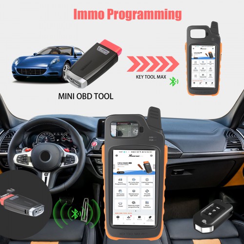 [UK/EU Ship] Xhorse VVDI MINI OBD Tool Works with Mobile Phone or Key Tool Max Supports IMMO Programming by OBD