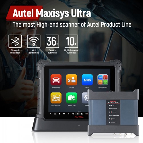 2023 Autel Maxisys Ultra Top Intelligent Diagnostic Tool Support Guidance Function and Topology Module Mapping