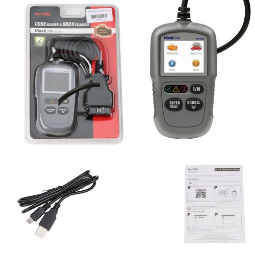 AUTEL MaxiLink ML329 OBDII Code Reader Fault Code Scanner Free Shipping