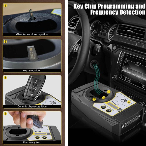 V7.3.2 Original Xhorse VVDI2 Commander Key Programmer for VW/Audi/BMW/Porsche/PSA Full Version