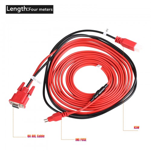 Autel Toyota 8A Non-smart Key Cable for All Key Lost No Disassembly work with Autel Gbox2 and APB112