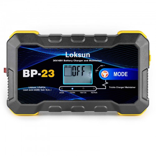 Loksun BP-23 SMART CHARGER Battery Charger and Maintainer 36V/48V