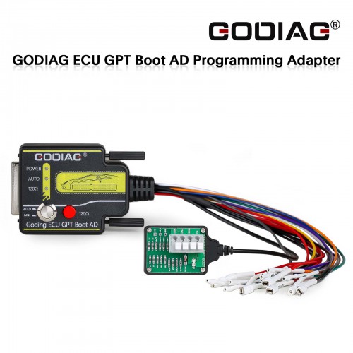 GODIAG ECU GPT Boot AD Programming Adapter with J2534/ Openport/ PCMFlash/ FoxFlash