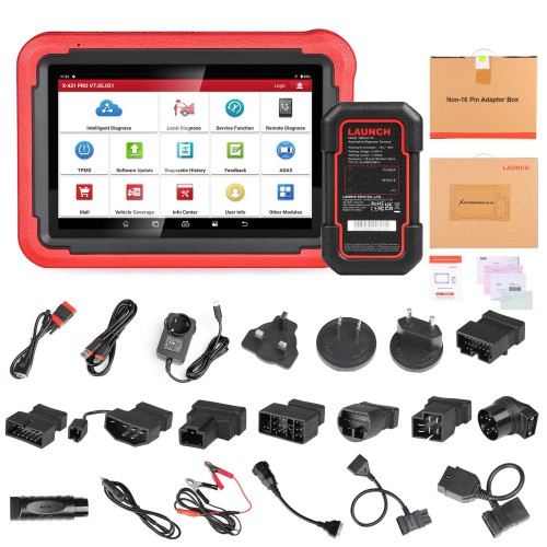 Launch X-431 PROS V5.0 Diagnostic Tool 37 Special Functions Diagnose TPMS Supports CANFD and DOIP