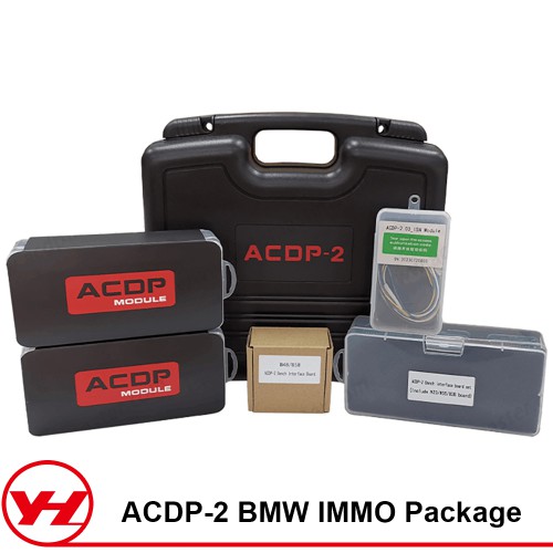 Yanhua ACDP 2 BMW IMMO Package with Basic and Module 1/2/3 for BMW CAS FEM/BDC Add Key All-key-lost FEM/BDC Restore with Free Gifts