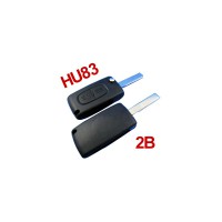 Remote Key HU83 2 Button 433MHZ(with groove) For Citroen