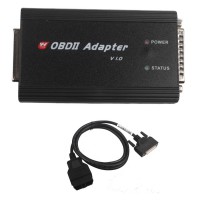 OBD II Adapter Plus OBD cable Works with CKM100 and DIGIMASTER III for Key Programming