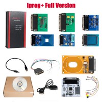 [No TAX] Full Version V86 Iprog+ Pro Programmer with Probes Adapters + IPROG Plus PCF79xx SD Card Adapter + Universal RDIF Adapter