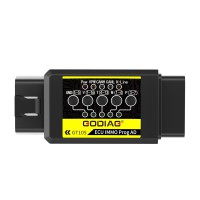 2022 New GODIAG GT105 ECU IMMO Prog AD OBD II Break Out Box ECU Connector Work with VVDI Key Tool Plus PAD and Key Cutting Machine