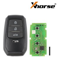 [NO TAX] Newest Xhorse XSTO01EN Toyota XM38 Smart Key 4D 8A 4A All in One with Key Shell