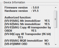 Xhorse VVDI2 Key Programmer/VVDI Key Tool Copy 48 Transponder (96 bit) Function Authorization Service VVDI2 Get free VAG MQB Function