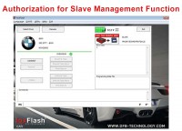 foxFlash Master Version Authorization to Open Slave Management Function