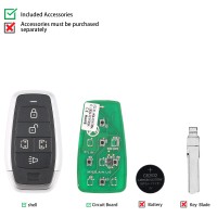 AUTEL IKEYAT005CL BMW 5 Buttons Smart Universal Key