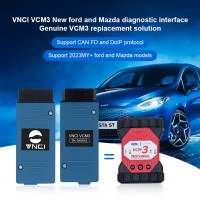 VNCI New Ford and Mazda Diagnostic Interface Support CANFD and DoIP Protocol Compatible with Ford Mazda Original Software Driver
