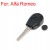 Alfa Romeo Key Shell Black 5pcs/Lot