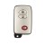 Smart key shell 2+1 button for Toyota