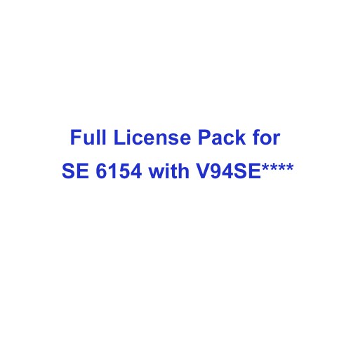 VXDIAG Full Brands Authorization License Pack for VCX SE 6154 DoIP with SN V94SE*****